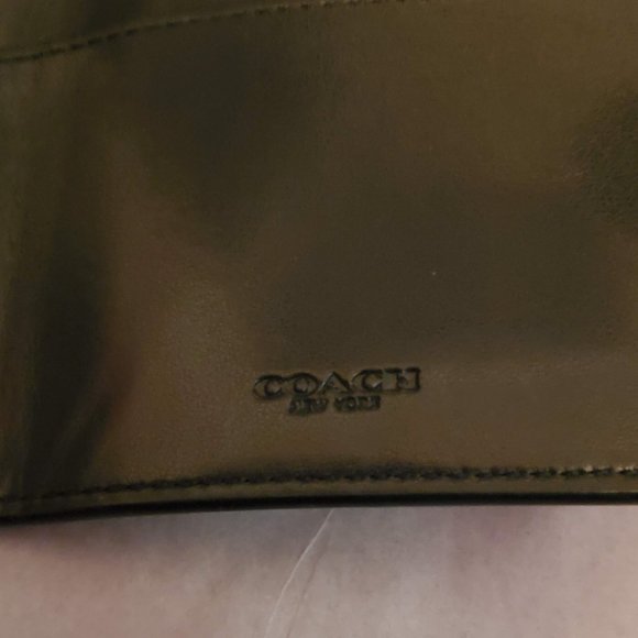 CORD ORGANIZER (COACH F34868) BLACK/BLACK ANTIQUE - Picture 3 of 5